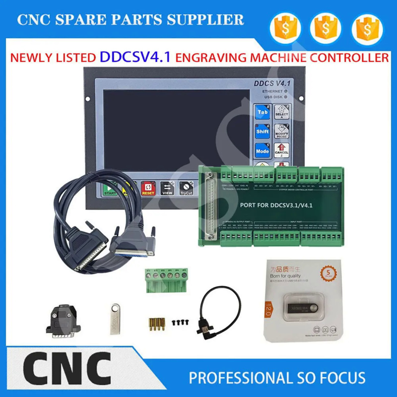 Ddcs V4.1 4 Axis Cnc Offline Controller - Peningkatan terbaru DDCSV3.1 DDCS V4.1 3/4