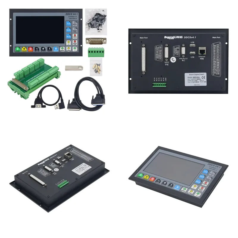 Ddcs V4.1 4 Axis Cnc Offline Controller - DDCS-V4.1 Pengontrol Gerakan Mandiri 3-Axis/4-Axis, Pengontrol