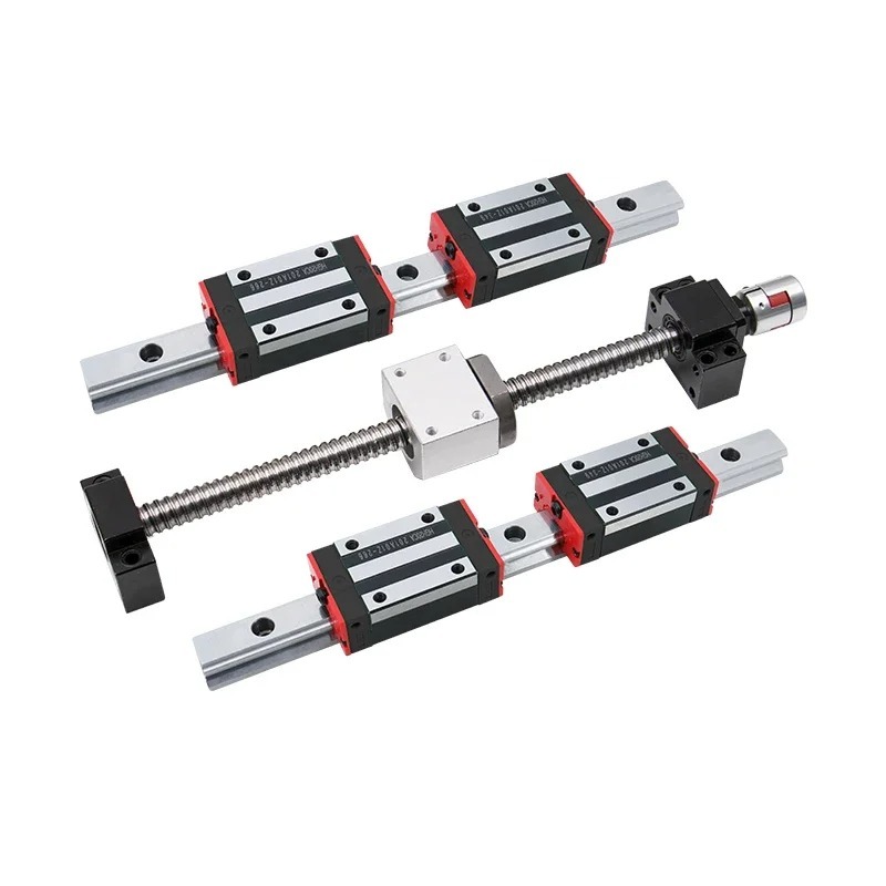 Hgr20 Linear Guide Rail Ballscrew Set - Rel linier, pemandu linier 2pcs HGR20-400/700/1000mm+12