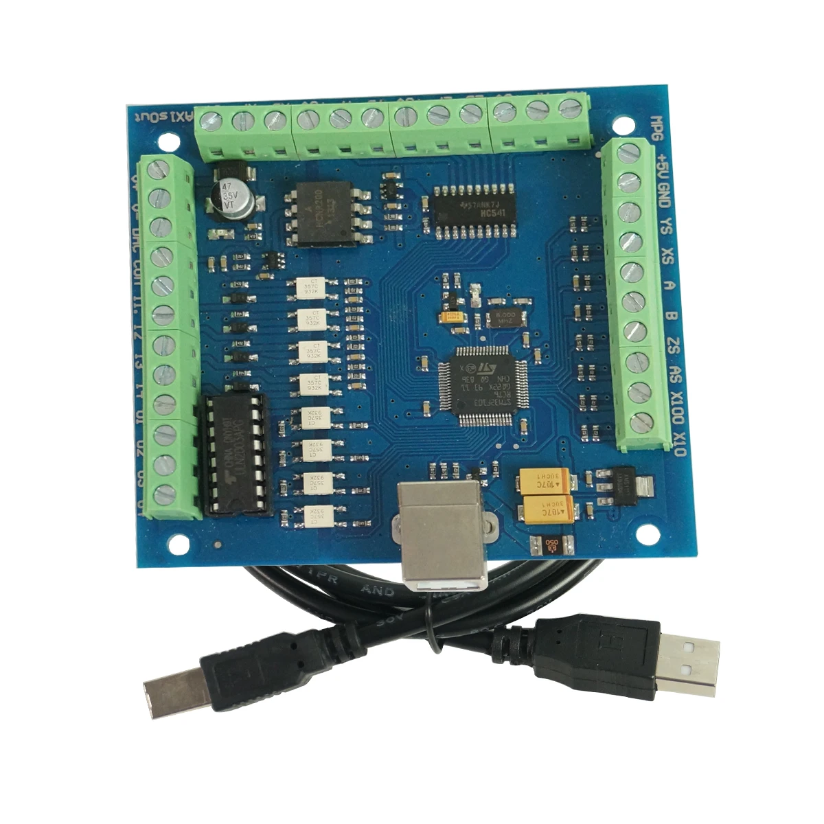 Mach3 Usb Cnc Controller 4 Axis 100Khz - Kartu Pengontrol Gerak CNC MACH3 4-Axis