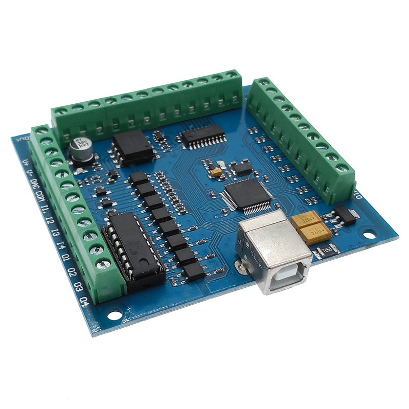 Mach3 Usb Cnc Controller 4 Axis 100Khz - Papan Breakout CNC USB MACH3 Mesin