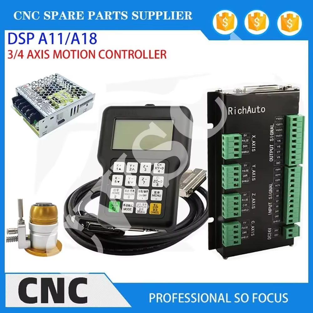 Richauto A11 Dsp Controller 3 Axis - Alat Mesin CNC 3 Sumbu 4