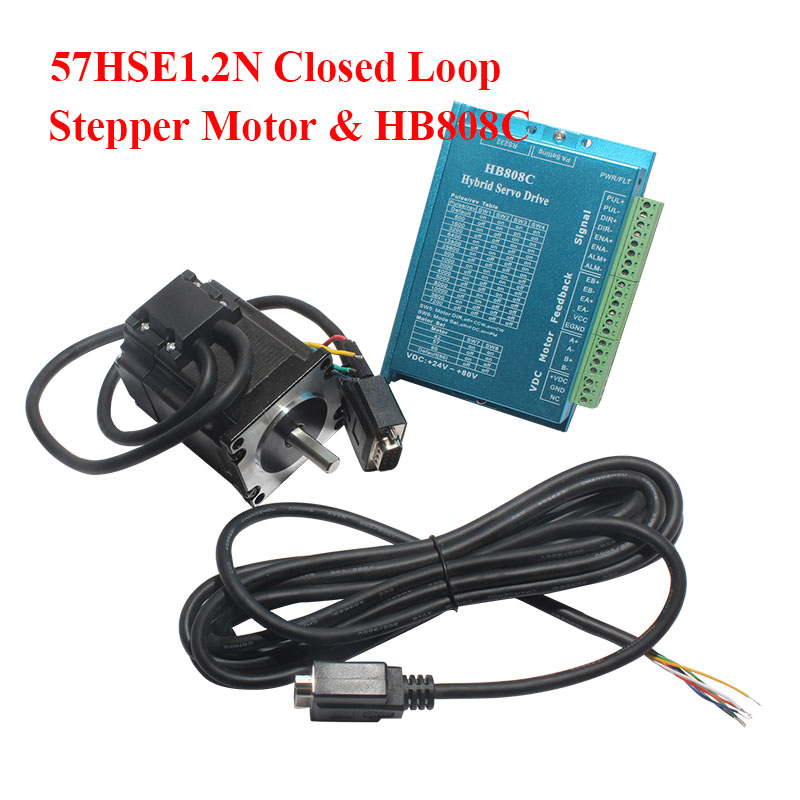 Nema 23 Closed Loop Stepper Motor Driver Kit - Motor Stepper Loop Tertutup Nema23 1.2N.m