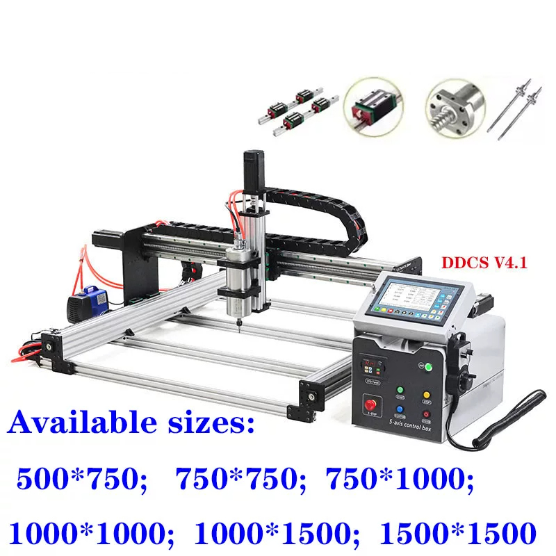 Ddcs V4.1 4 Axis Cnc Offline Controller - Sistem Kontrol Offline 4-Axis DDCS V4.1