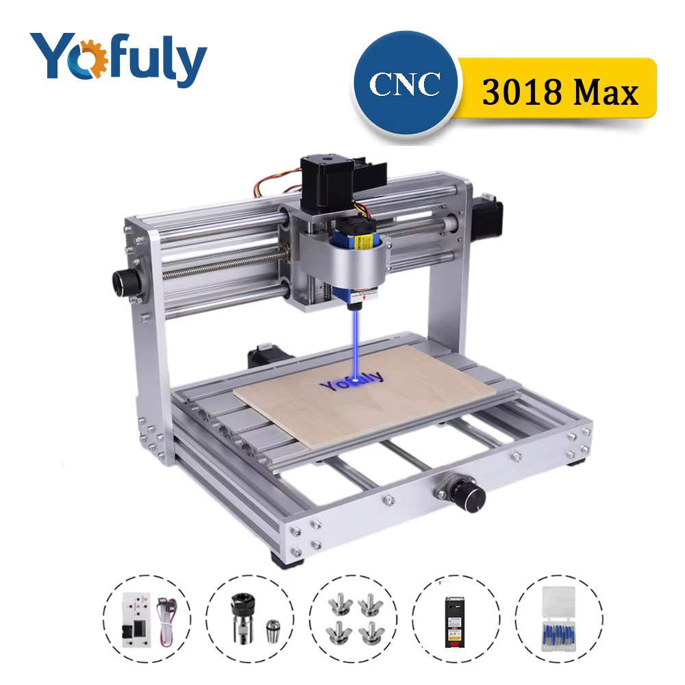 Cnc 3018 Pro Max Metal - Mesin Ukiran Logam CNC 3018 Max