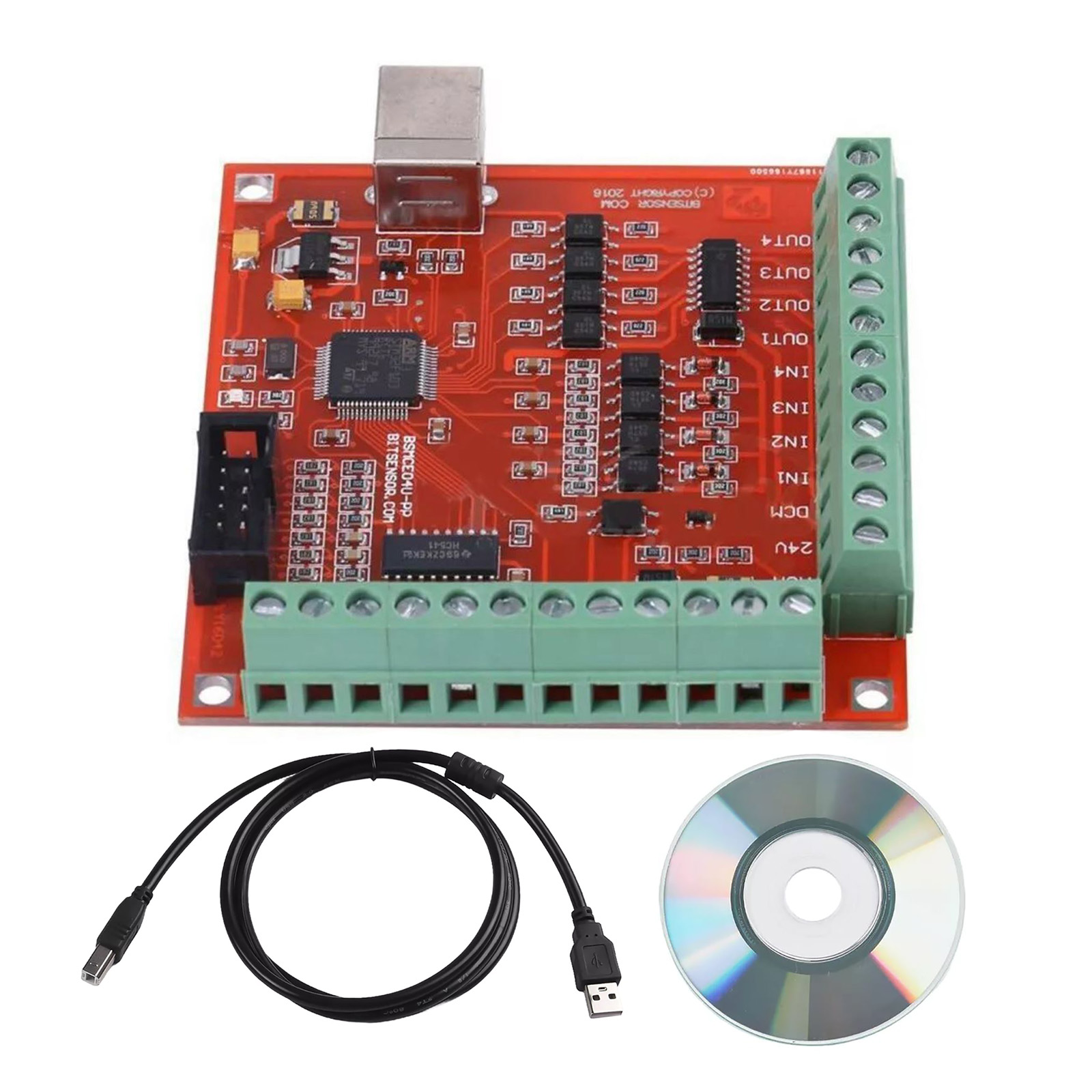 Mach3 Usb Cnc Controller 4 Axis 100Khz - Kartu Kontrol Gerakan 4-Axis CNC USB