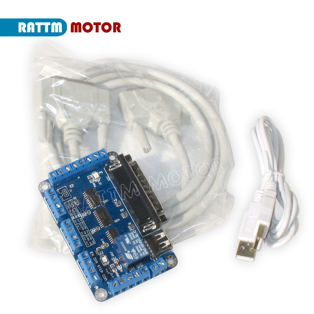 5 Axis Cnc Breakout Board Interface Mach3 - Papan Breakout CNC Antarmuka 5 Axis