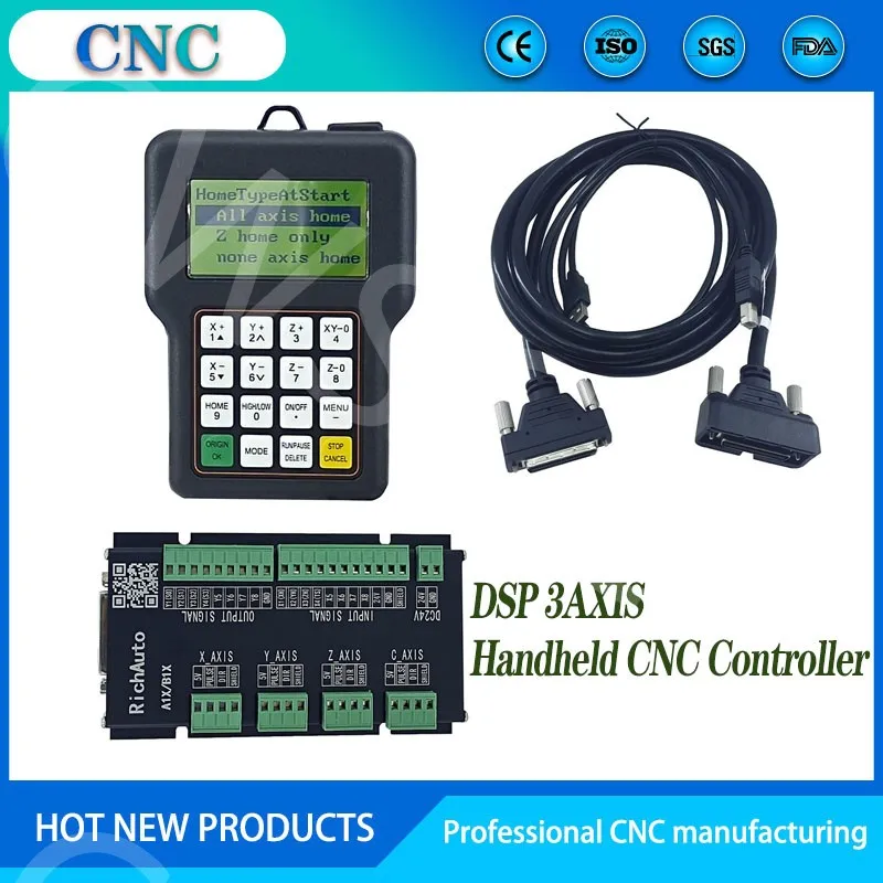 Richauto A11 Dsp Controller 3 Axis - RichAuto DSP A11E Pengontrol 3-sumbu versi