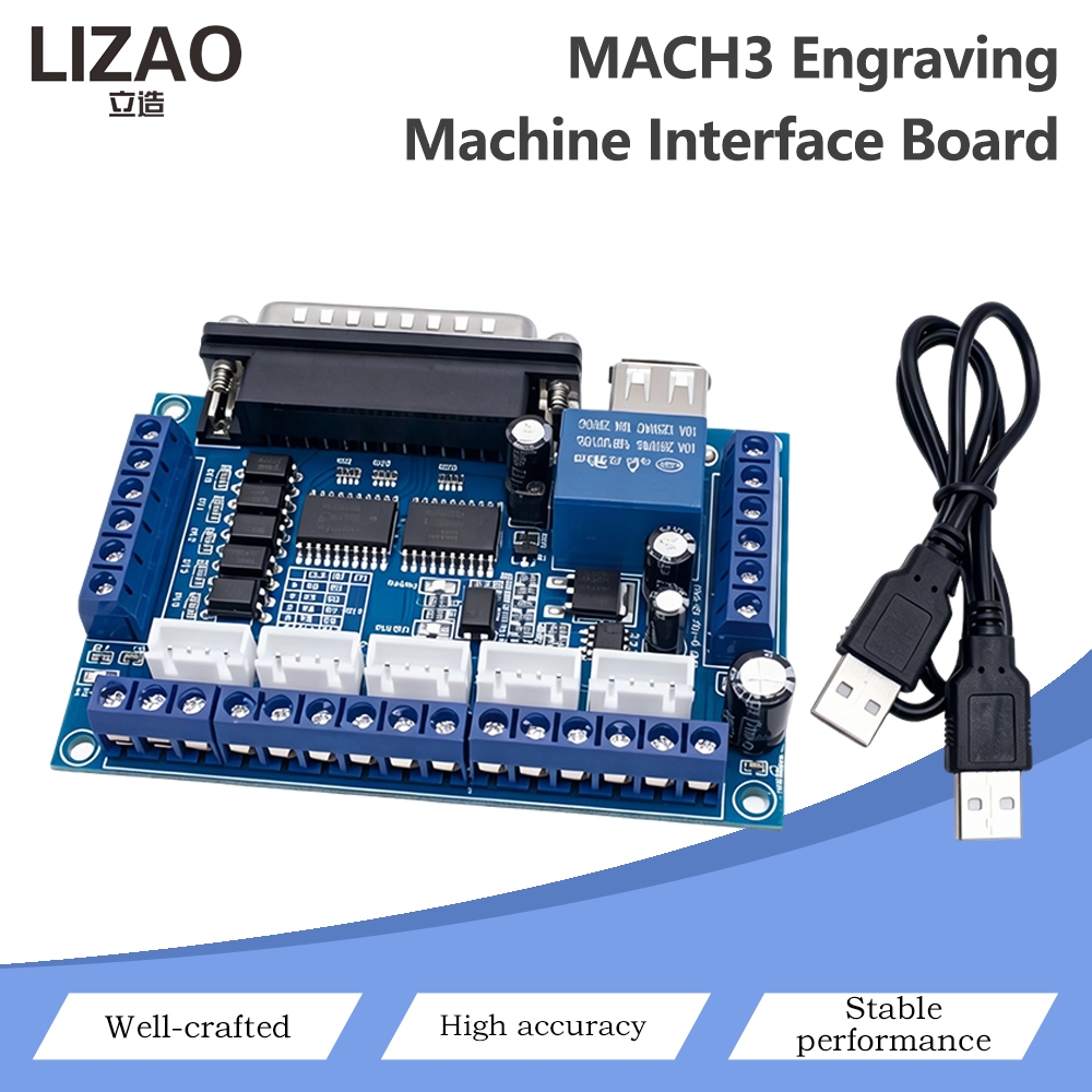 5 Axis Cnc Breakout Board Interface Mach3 - Papan Breakout CNC MACH3 5 Axis