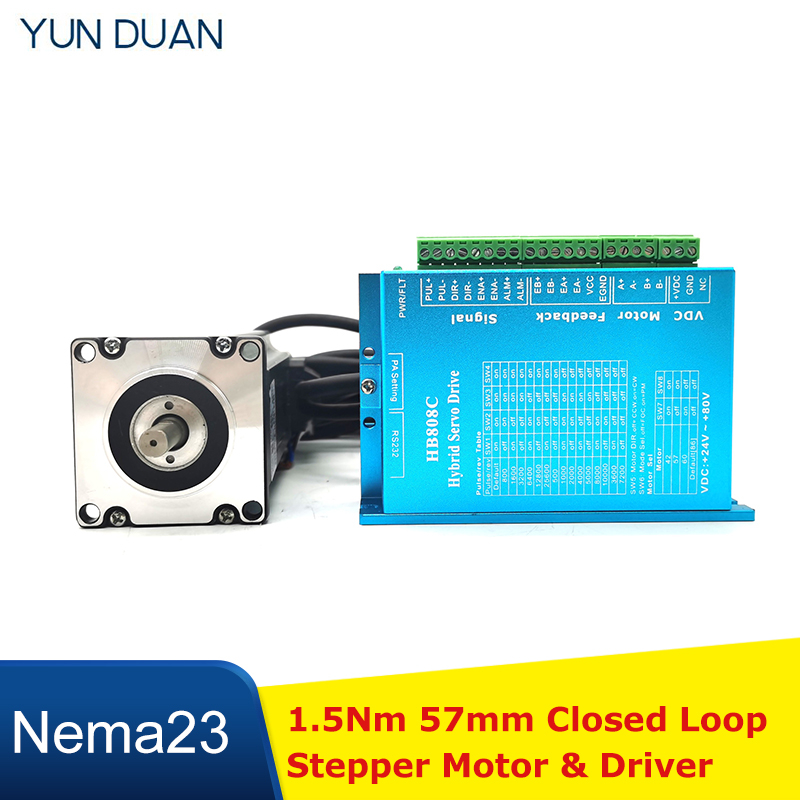 Nema 23 Closed Loop Stepper Motor Driver Kit - Driver Motor Stepper Loop Tertutup 1,5Nm