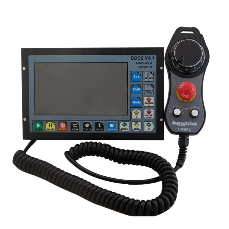Ddcs V4.1 4 Axis Cnc Offline Controller - Sistem Kontrol Gerak CNC Terbaru Ddcs