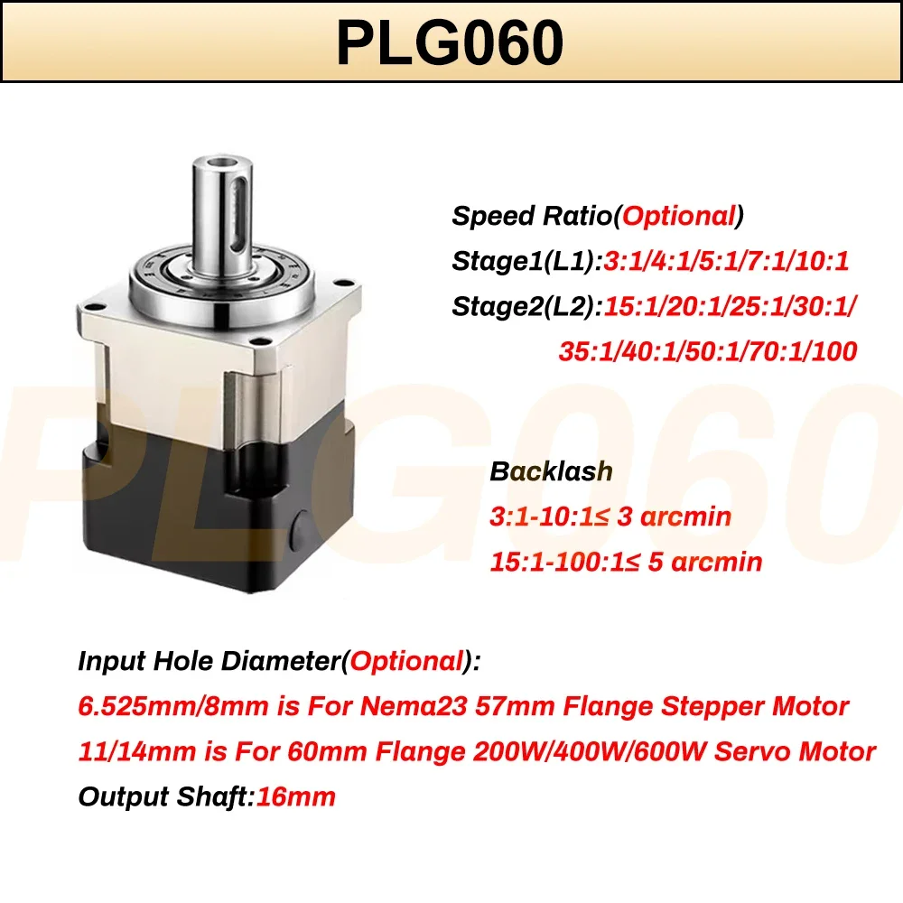 Reduktor Planetary Presisi Tin - Planetary Gearbox Reducer Nema 23 34 ulasan dan harga