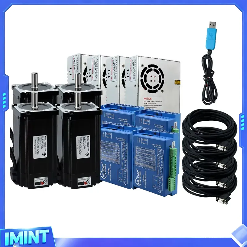 Kit Motor Stepper Loop Tertutu - Hybrid Servo Driver Nema 34 8.5Nm ulasan dan harga