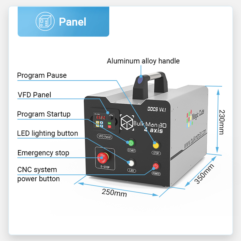 BulkMan3D DDCS V4.1 Kotak Peng - Ddcs V4.1 4 Axis Cnc Offline Controller ulasan dan harga