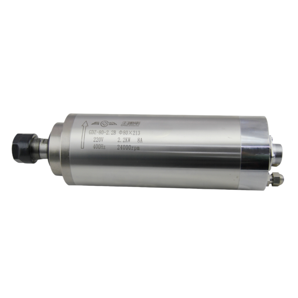 GDZ-80-2.2B 80mm 2.2KW ER20 Mo - 2.2Kw Water Cooled Spindle Kit Vfd ulasan dan harga