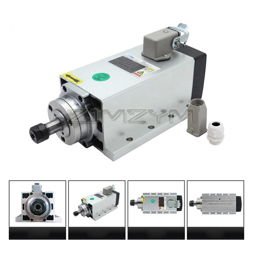 Set Konverter Frekuensi Spindl - Air Cooled 1.5Kw Spindle Motor Inverter 110V ulasan dan harga