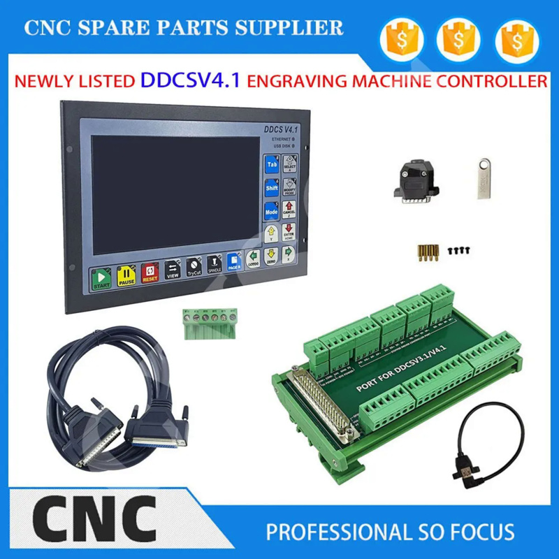 Peningkatan terbaru DDCSV3.1 D - Ddcs V4.1 4 Axis Cnc Offline Controller ulasan dan harga