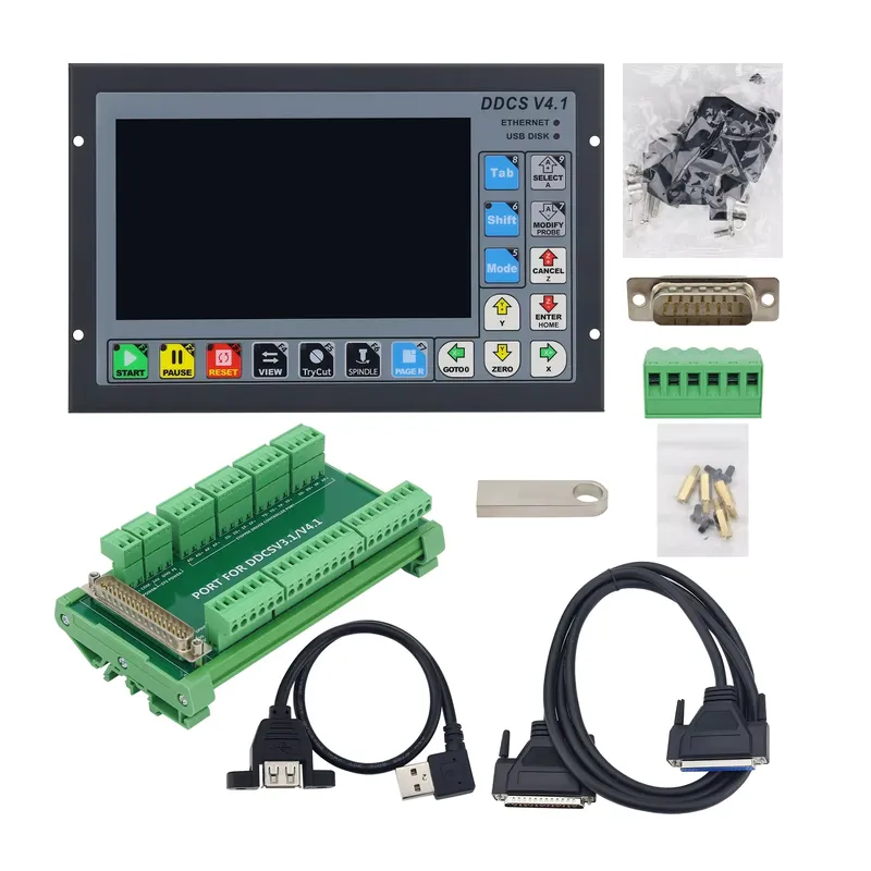 DDCS-V4.1 Pengontrol Gerakan M - Ddcs V4.1 4 Axis Cnc Offline Controller ulasan dan harga
