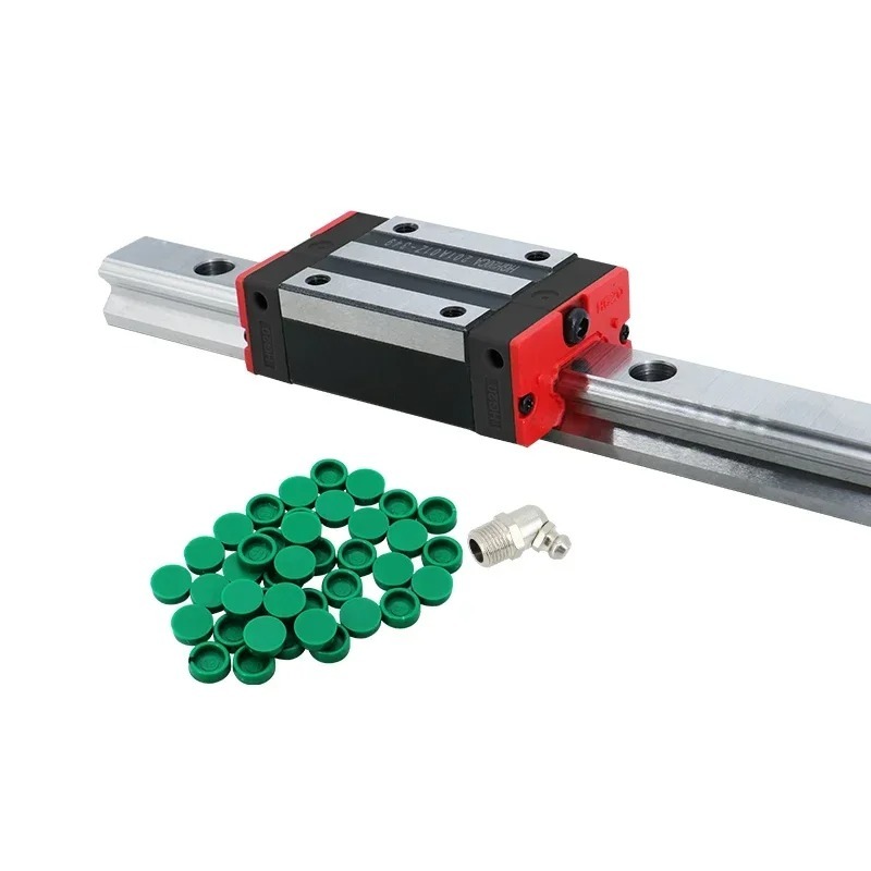 Rel linier, pemandu linier 2pc - Hgr20 Linear Guide Rail Ballscrew Set ulasan dan harga