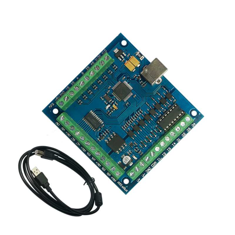 Kartu Pengontrol Gerak CNC MAC - Mach3 Usb Cnc Controller 4 Axis 100Khz ulasan dan harga