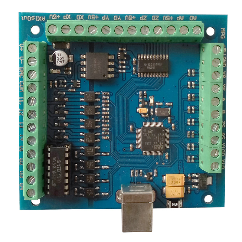 Papan Breakout CNC USB MACH3 M - Mach3 Usb Cnc Controller 4 Axis 100Khz ulasan dan harga