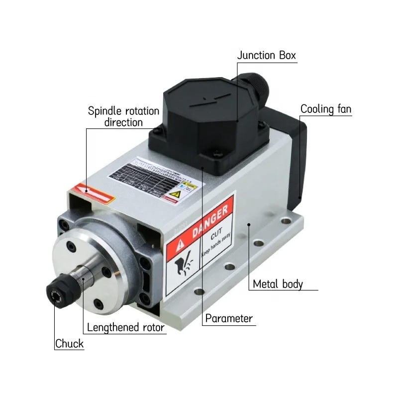 Motor Spindle Mesin Milling 2. - Er20 Collet Chuck Spindle Motor 220V ulasan dan harga