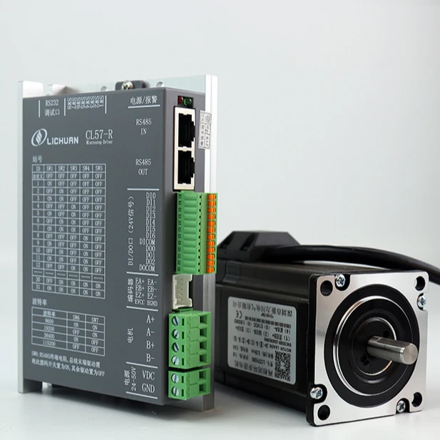 Motor Stepper LICHUAN RS485 Ne - Nema 23 Closed Loop Stepper Motor Driver Kit ulasan dan harga