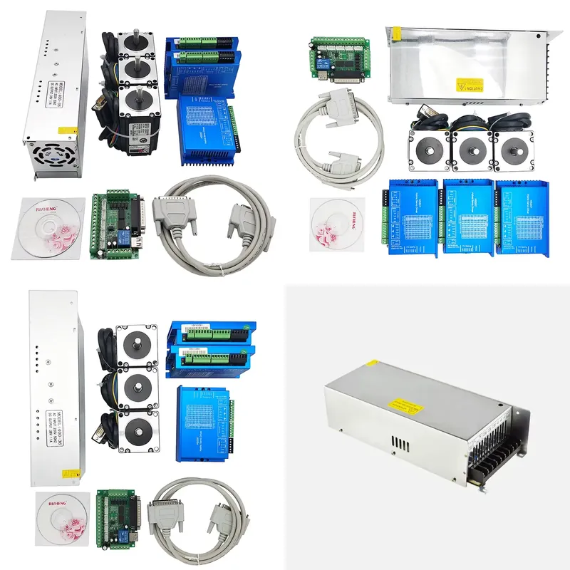Kit Motor Servo Encoder CNC 3  - Nema 23 Closed Loop Stepper Motor Driver Kit ulasan dan harga