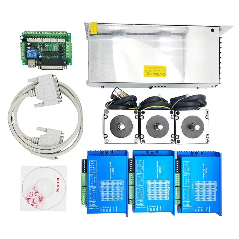 Kit Motor Servo Encoder CNC 3  - Nema 23 Closed Loop Stepper Motor Driver Kit ulasan dan harga