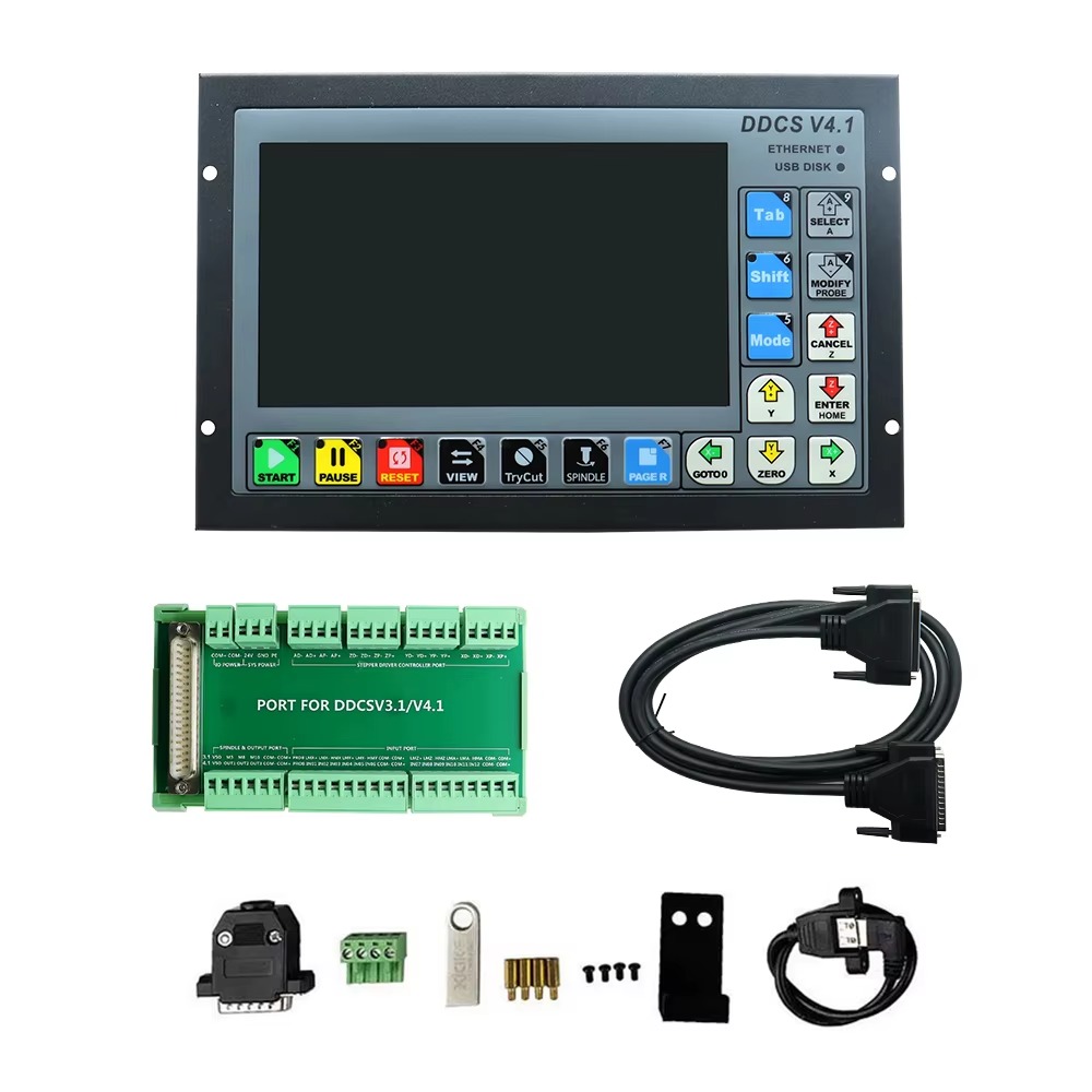 DDCS-V4.1 Pengontrol Gerak Man - Ddcs V4.1 4 Axis Cnc Offline Controller ulasan dan harga