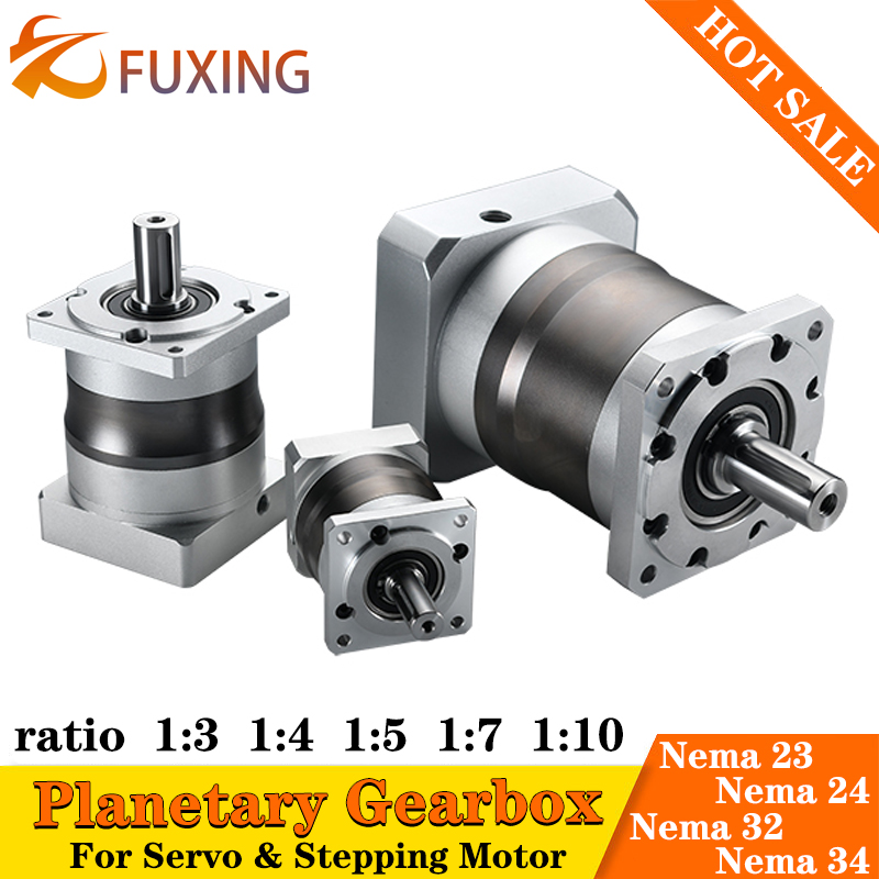 Rasio PLF85A 5:1 10:1 20:1 40: - Planetary Gearbox Reducer Nema 23 34 ulasan dan harga