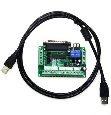 1 Pcs Baru Antarmuka MACH3 5 A - 5 Axis Cnc Breakout Board Interface Mach3 ulasan dan harga