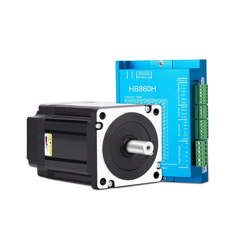 Kit Driver Motor Stepper lingk - Hybrid Servo Driver Nema 34 8.5Nm ulasan dan harga