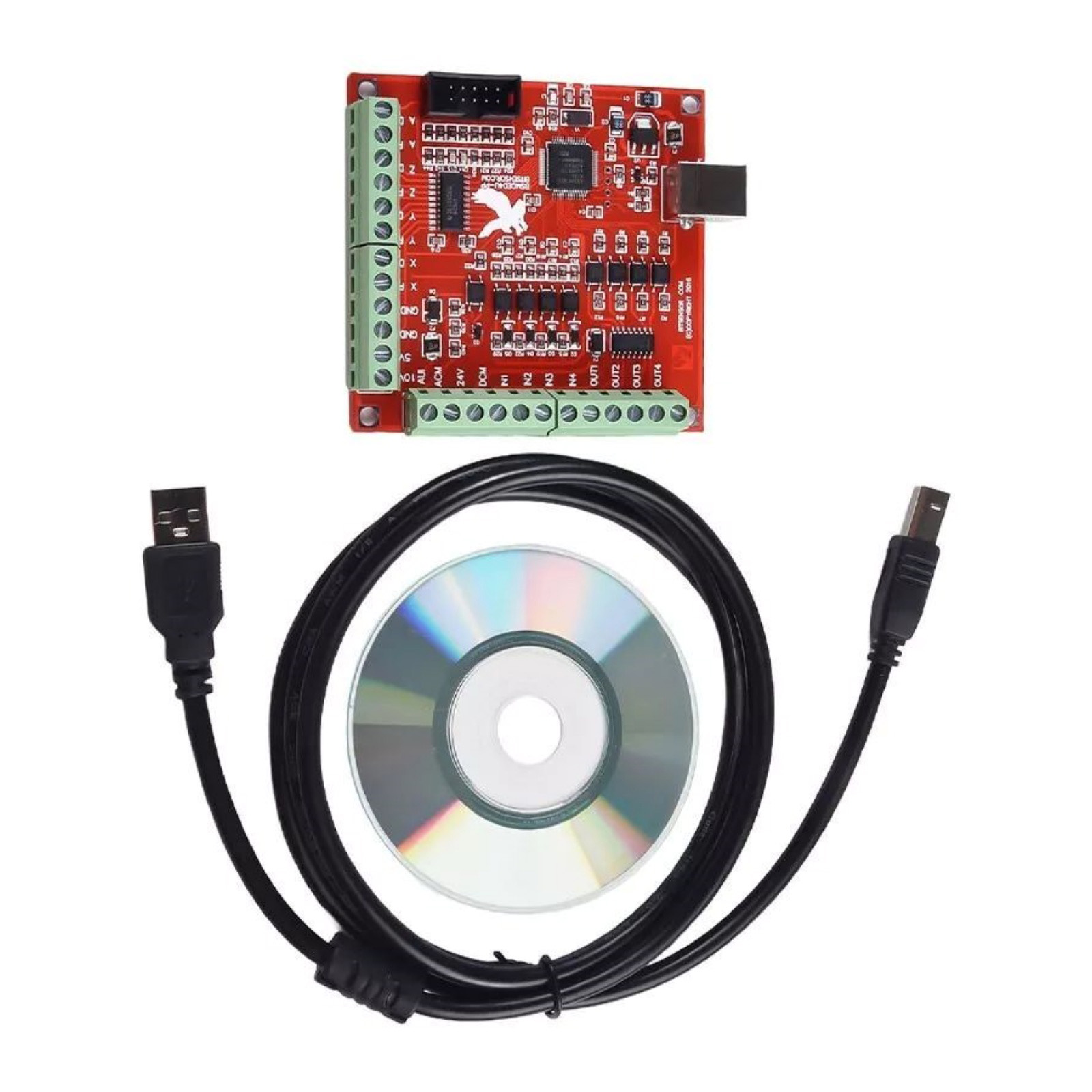 Kartu Kontrol Gerakan 4-Axis C - Mach3 Usb Cnc Controller 4 Axis 100Khz ulasan dan harga