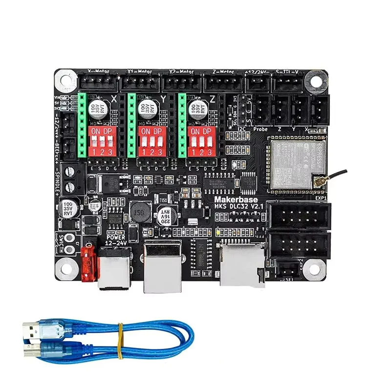 MKS DLC32 V2 GRBL Pengontrol W - Grbl 32 Bit Control Board Offline Display ulasan dan harga