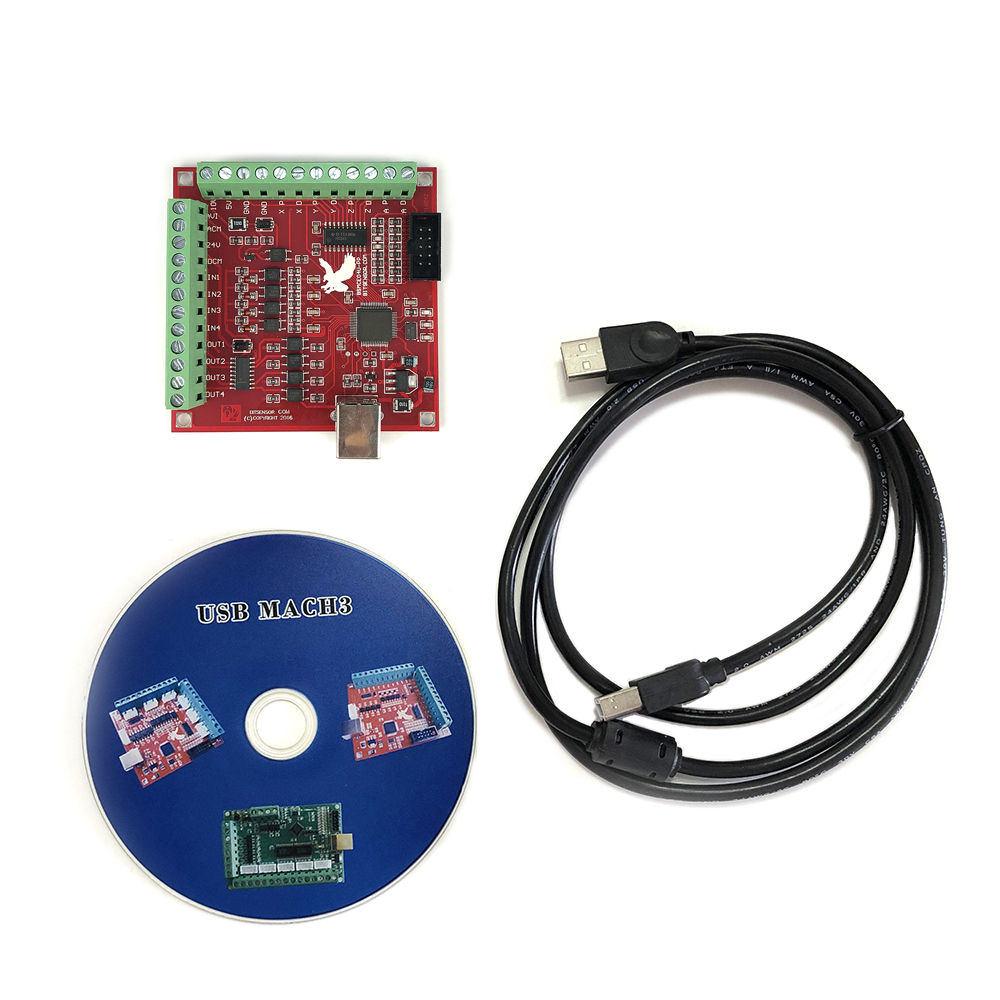 CNC USB papan Breakout MACH3 1 - Mach3 Usb Cnc Controller 4 Axis 100Khz ulasan dan harga