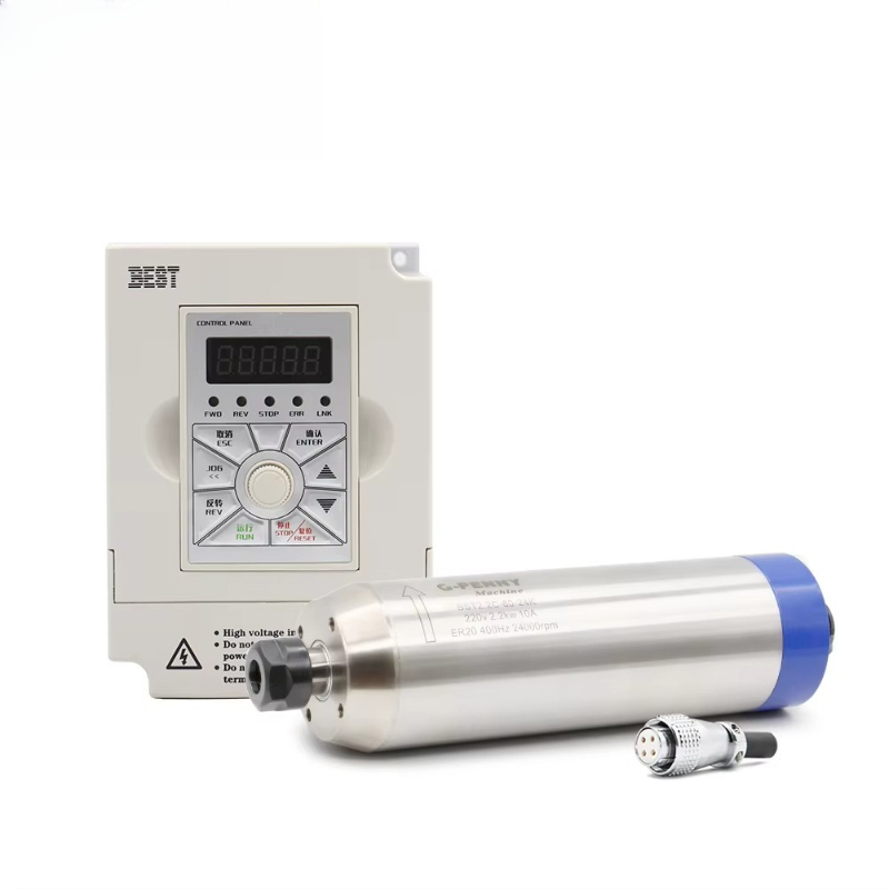 Kit Motor Spindle Berpendingin - 2.2Kw Water Cooled Spindle Kit Vfd ulasan dan harga