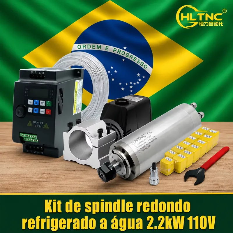 Brazil Mengirimkan Spindle Ber - 2.2Kw Water Cooled Spindle Kit Vfd ulasan dan harga