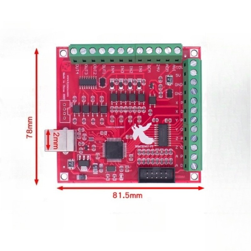 Papan Breakout CNC USB MACH3 1 - Mach3 Usb Cnc Controller 4 Axis 100Khz ulasan dan harga