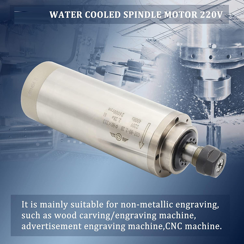 Motor Spindle CNC 2.2KW 1.5KW  - Er20 Collet Chuck Spindle Motor 220V ulasan dan harga