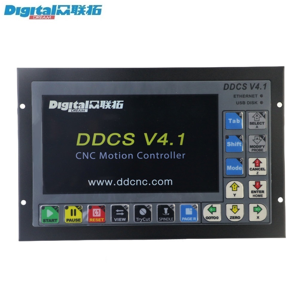 DDCSV4.1 Kit Pengontrol Gerak  - Ddcs V4.1 4 Axis Cnc Offline Controller ulasan dan harga