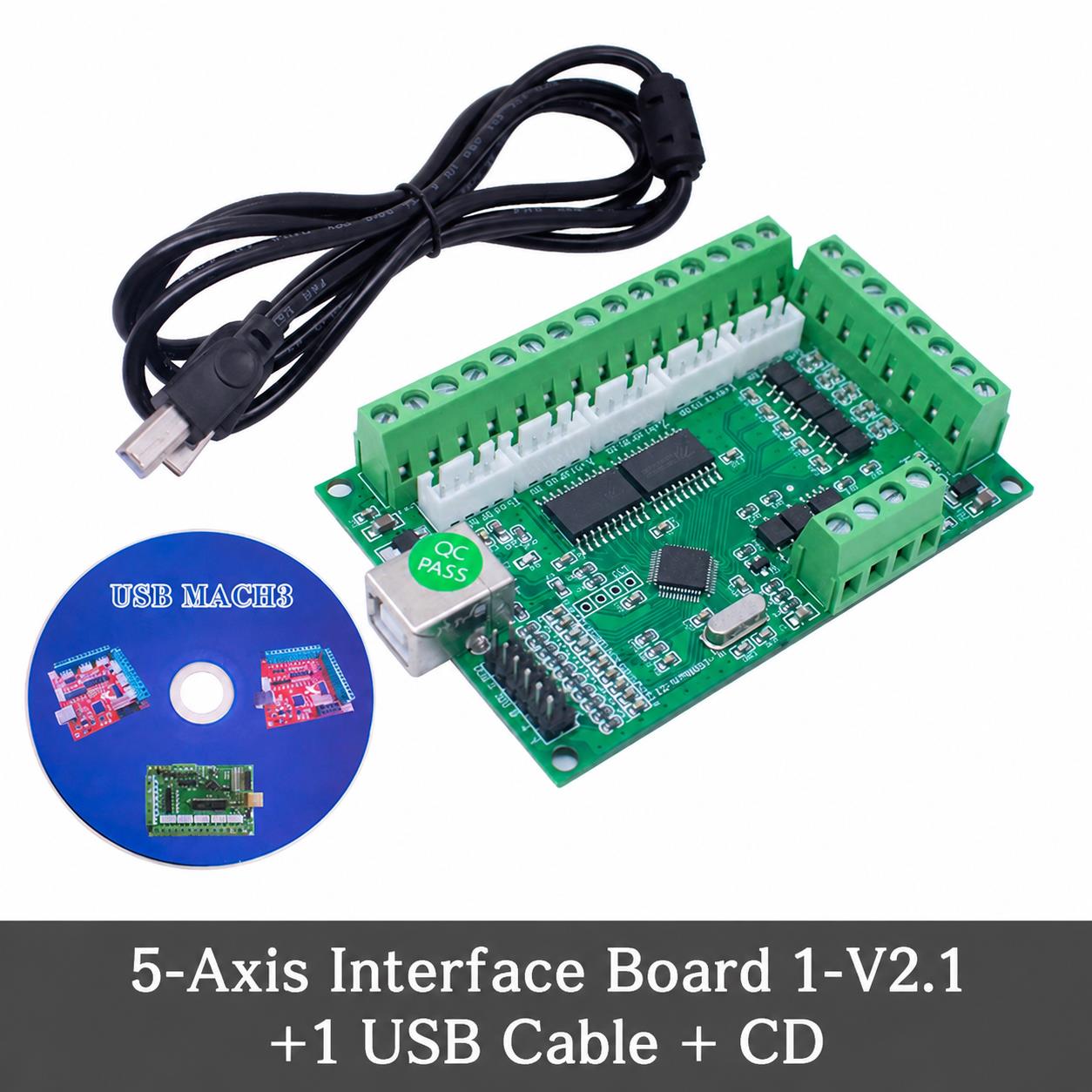 Papan Driver CNC MACH3 5 Axis, - 5 Axis Cnc Breakout Board Interface Mach3 ulasan dan harga